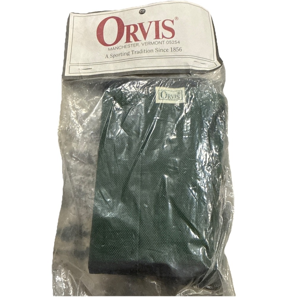 Orvis Wader Belt With Pouch Green Canvas New Old Stock